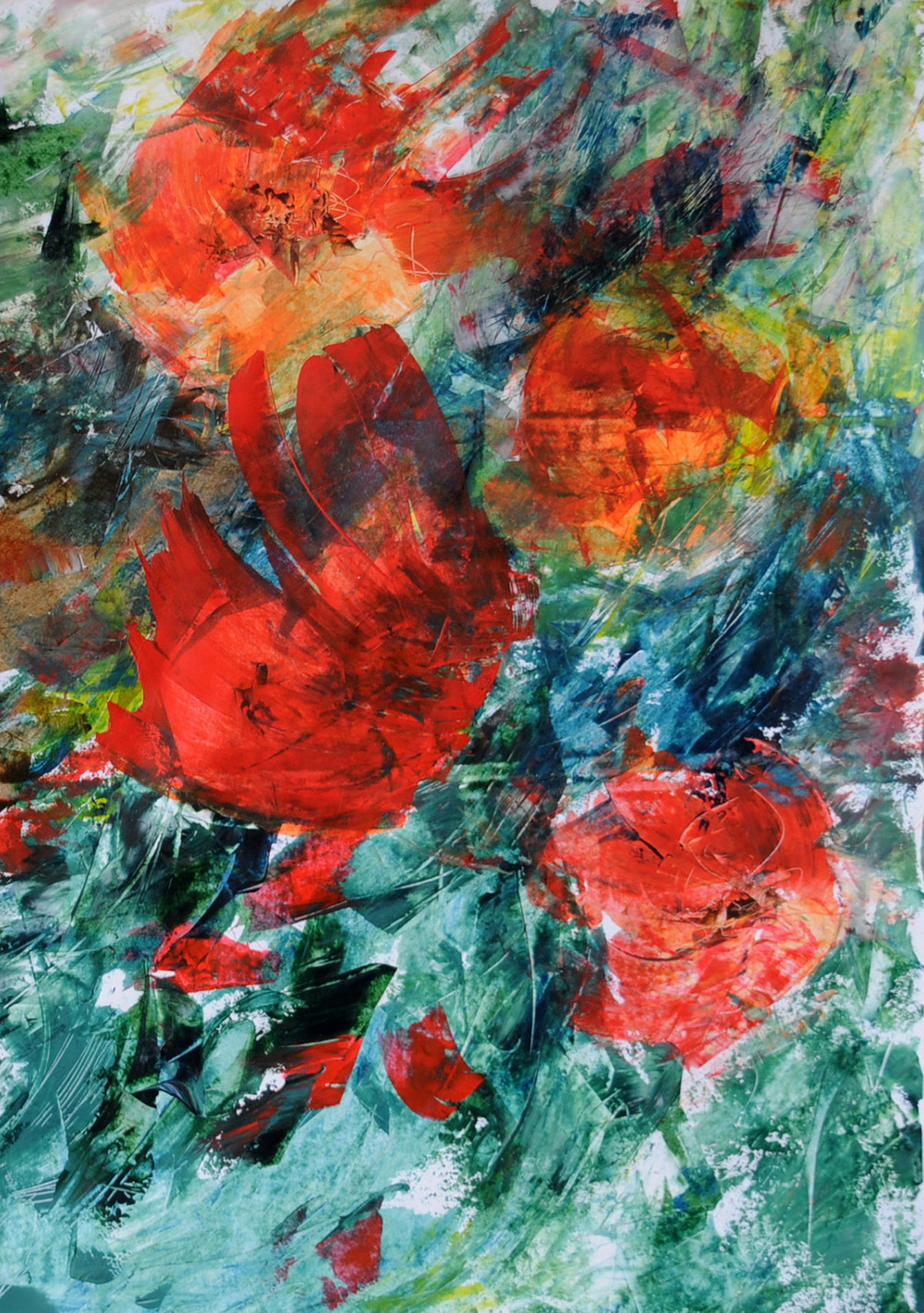 POPPIES | Acryl on paper